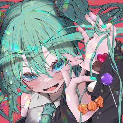 hatsune miku from vocaloid