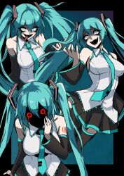 hatsune miku from vocaloid