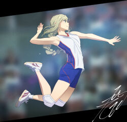 yaginuma io from school girl strikers by kobayashi gen