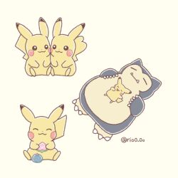 pikachu from pokemon by rio (rio0v0o)