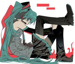 hatsune miku from vocaloid by goguma wagamja