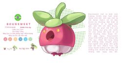 bounsweet from pokemon by blawn z