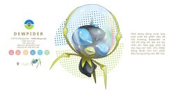 araquanid from pokemon by blawn z