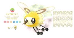 cutiefly from pokemon by blawn z