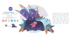 mareanie from pokemon by blawn z