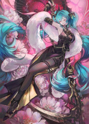 hatsune miku from vocaloid