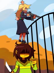 kris (deltarune) from counter-strike (series) by oakblu