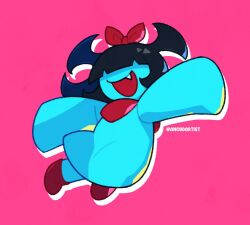 aqua (deltarune) from deltarune