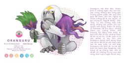 oranguru from pokemon by blawn z