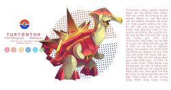 turtonator from pokemon by blawn z