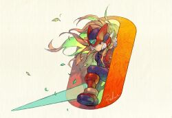 zero(z) (mega man) from mega man (series) by hashibi rokou
