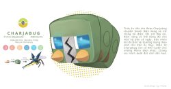 charjabug from pokemon by blawn z