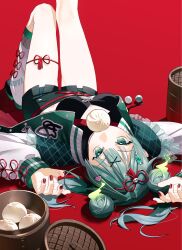 hatsune miku from vocaloid by uryoko