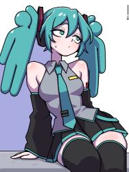 hatsune miku from vocaloid