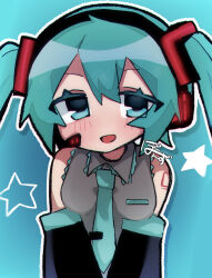 hatsune miku from vocaloid