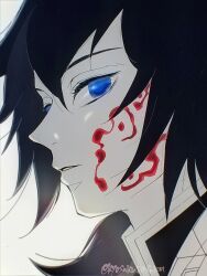 tomioka giyuu from kimetsu no yaiba by kikkoumon