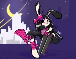 rabbit and steel fan art