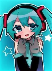 hatsune miku from vocaloid