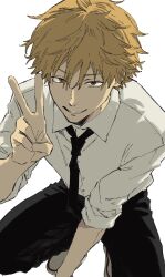denji (chainsaw man) from chainsaw man