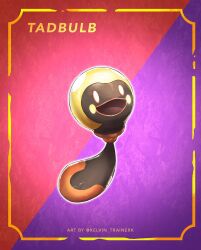 tadbulb from pokemon by kelvin-trainerk