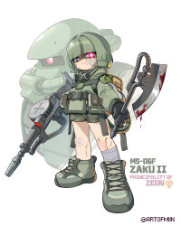 zaku ii from gundam
