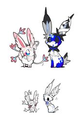 sylveon from pokemon by mieaowu