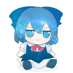 cirno from touhou by azuma meri