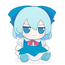 cirno from touhou by azuma meri