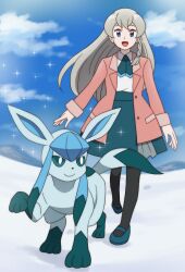glaceon from pokemon by onomekaman