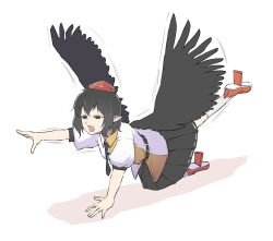 shameimaru aya from touhou by peroponesosu.