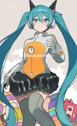 hatsune miku from odds & ends (vocaloid) by mishio (misio 40)