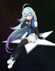 hilary flail from inazuma eleven (series) by yuma (kuroba tsuto)