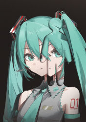 hatsune miku from vocaloid by kieed