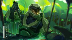 master chief fan art