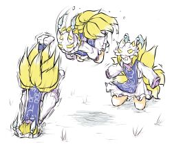 yakumo ran from touhou by peroponesosu.