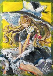 kirisame marisa from touhou by harikona