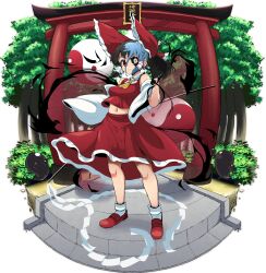 hakurei reimu from touhou