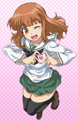 takebe saori from girls und panzer by 9s0ykoyama117