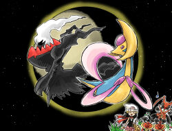cresselia from pokemon by kicdon