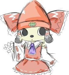 hakurei reimu from parappa the rapper