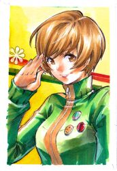satonaka chie from persona