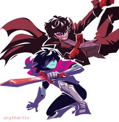 amamiya ren from deltarune by crythartic