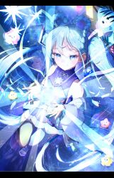 hatsune miku from magical mirai (vocaloid)