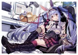 usada pekora from hololive by haruhina purple