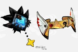 luxray from pokemon by sukepmonster