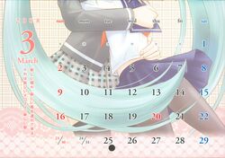 hatsune miku from vocaloid