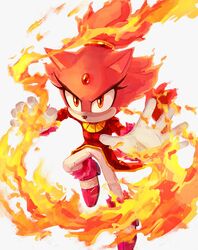blaze the cat from sonic (series)