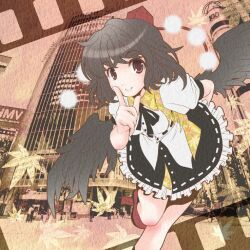 shameimaru aya from reitaisai by ootake tomoko