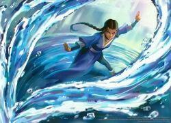 katara from avatar: the last airbender by cateille