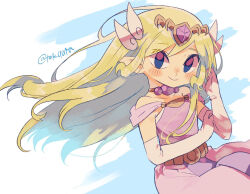 princess zelda from the legend of zelda by tokuura